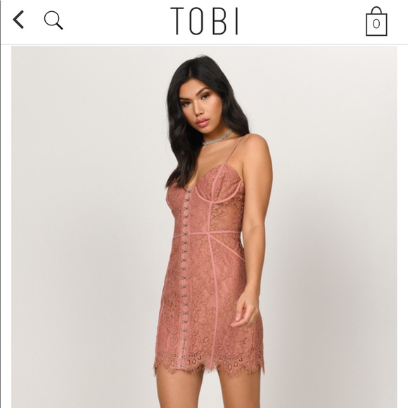 Tobi Honeymoon Sienna Lace Bodycon Dress - Picture 2 of 5